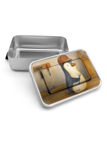 Mr. & Mrs. Panda Lunch Box Wenn Papa es nicht reparieren kann, s... in Weiß