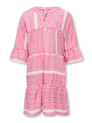KIDS ONLY Sommer-Kleid KOGALBERTE 3/4 DRESS in fuchsia pink