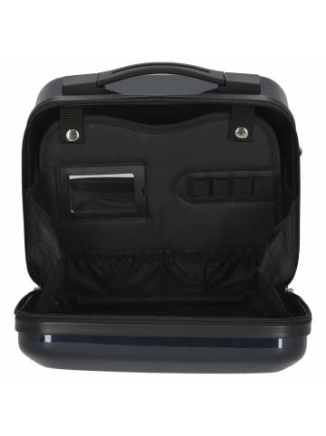 Check.In London 2.0 - Beautycase 33 cm (carbon schwarz) in carbon blau