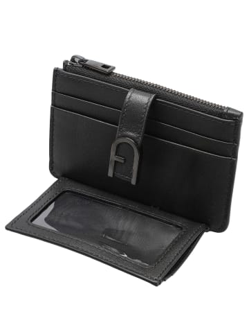 Furla Flow M - Kreditkartenetui 12 cm (espresso) in nero