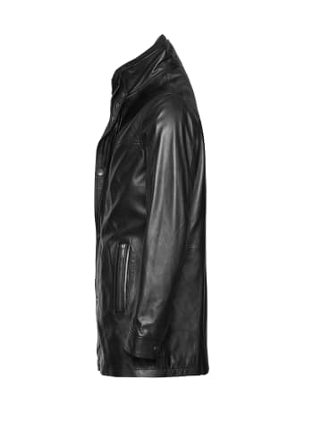 Bugatti Lederjacke BUAGOSTINO in Schwarz