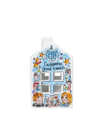 Blond Amsterdam Teelichthalter Zuhause in Bunt - 14,5cm