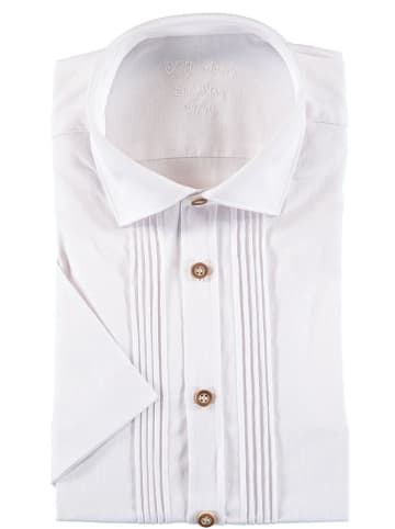 OS-Trachten Trachtenhemd 121012-0708 in weiß