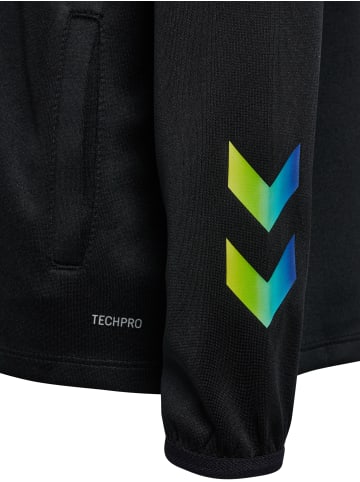 Hummel Jacke Hmlshimmer Multisport Kinder in BLACK/LIMEADE