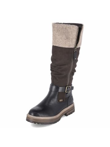 rieker Schaftstiefel in schwarz