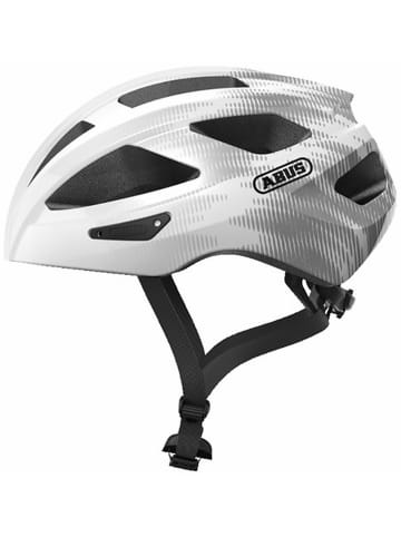 ABUS Rennrad-Helm "Macator" in white silver