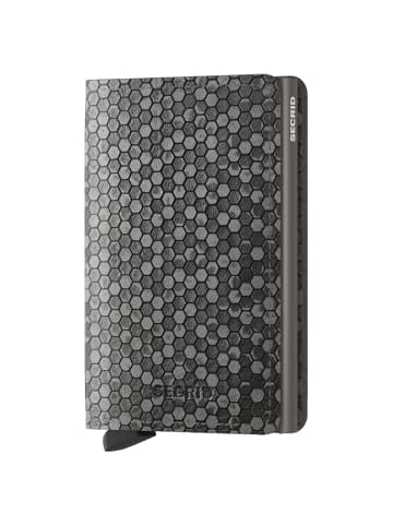 Secrid Hexagon Slimwallet - Geldbörse 6cc 10.2 cm RFID in grau