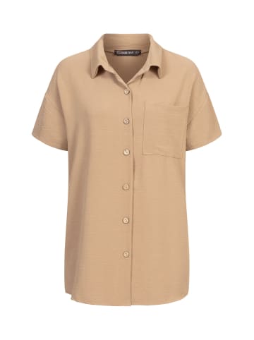 Cloud5ive Short Sleeve Shirt in camel