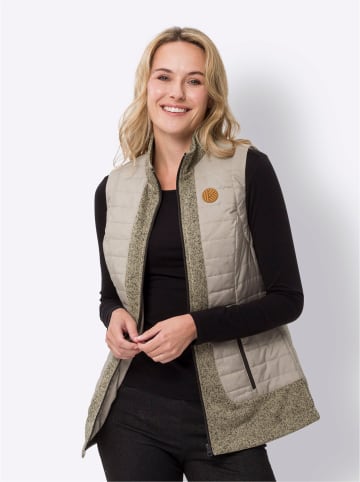 Sieh an! Weste in sesam