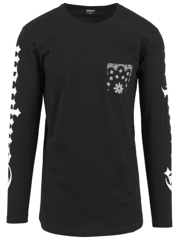 Mister Tee Long Sleef in black