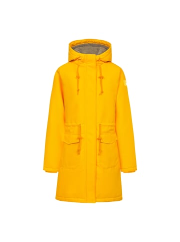 Derbe Winterjacke Friese Festholm 90er in Gelb