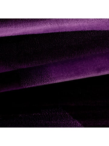 KADIMA DESIGN Teppich Kurzflor Waschbar Abstrakt ASPEN Strapazierfähig OEKO-TEX in Violett