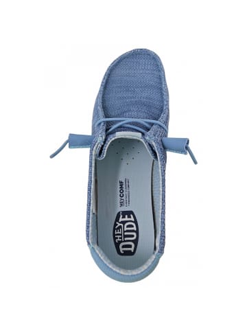 Hey Dude Leinenschuh Wendy in Blau