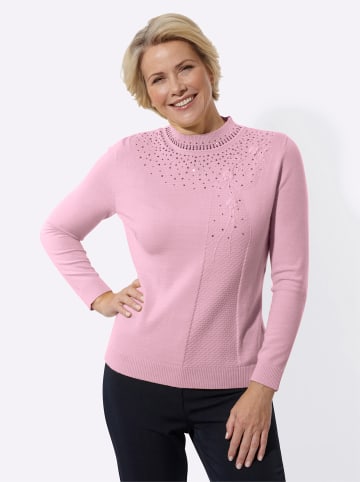 WITT WEIDEN Stehkragen-Pullover in rosé