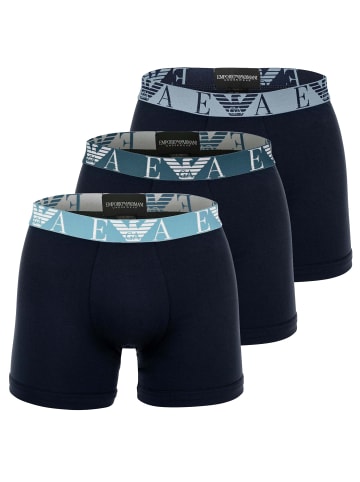 Emporio Armani Boxershort 3er Pack in Blau