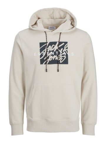 Jack & Jones Kapuzenpullover in Moonbeam