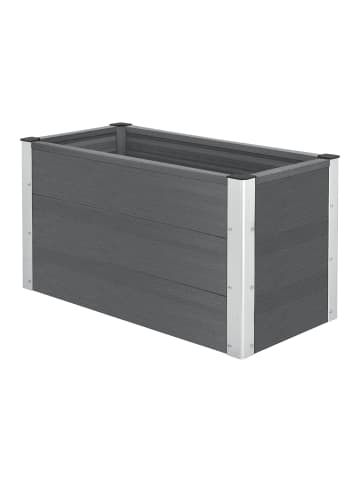 neu.holz Pflanztopf Esens in Grau (L)100cm (B)50cm (H)50cm