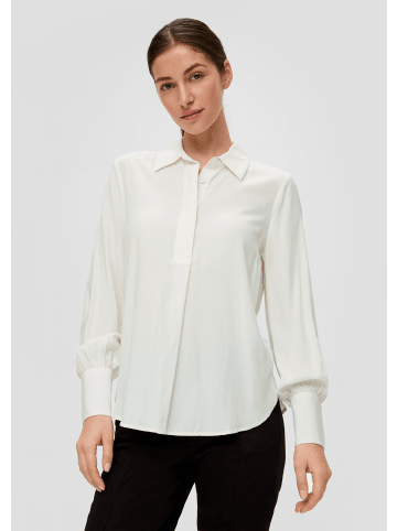 QS Bluse langarm in Beige