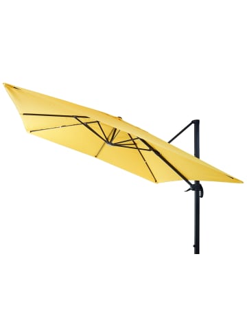 MCW Ampelschirm A96, Gelb ohne Ständer, drehbar