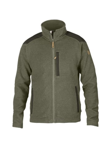 FJÄLLRÄVEN Fleecejacke in grün
