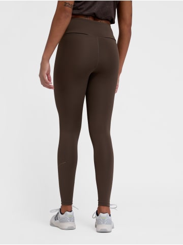 Hummel Leggings Hmlcourt Paddeltennis Damen in TURKISH COFFEE
