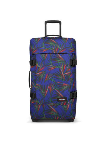 Eastpak Tranverz M 78 - Rollenreisetasche 67 cm (triple denim) in brize palm navy