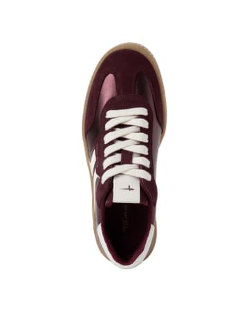 Tamaris Schnürschuhe in rot