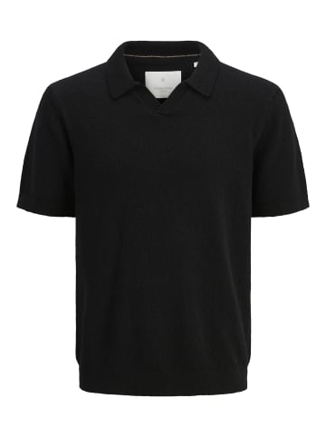 Jack & Jones Gestricktes Polo in Black