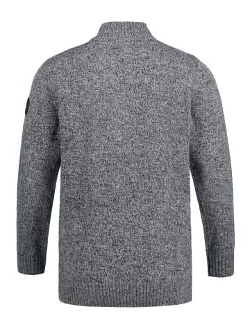 JP1880 Pullover in grau melange