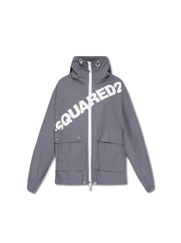 Dsquared² Grau Baumwolle Shell Jacke