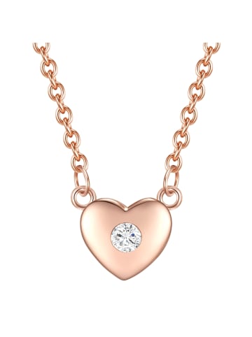 Rafaela Donata Kette mit Anhänger Sterling Silber roségold Zirkonia weiß in roségold