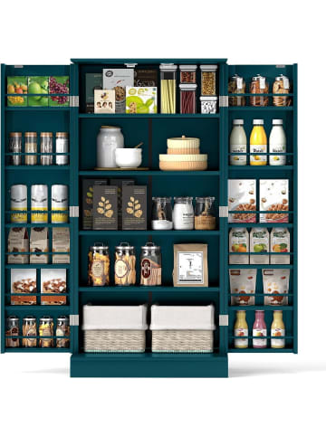 COSTWAY Küchenschrank 120cm in Grün