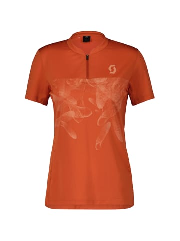SCOTT W TRAIL FLOW ZIP S/SL SHIRT in Rose