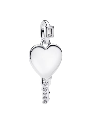 Pandora Anhänger Silber Herzschlüssel