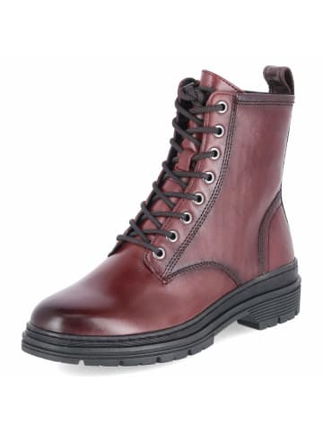 Tamaris Schnürstiefel in rot