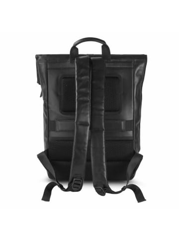 Jost Aarhus Daypack Leder 44 cm Laptopfach schwarz