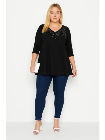 Shape Of You Blouse in Schwarz