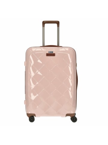 Stratic Leather and More - 4-Rollen-Trolley 66 cm M (rose) in rose