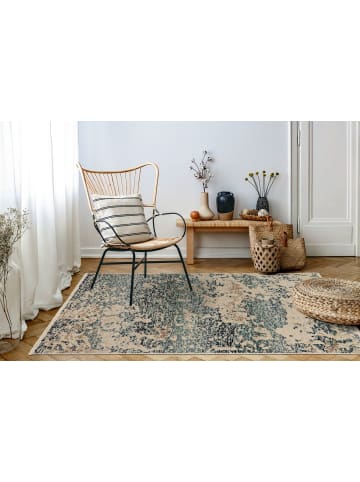 Kurzflor Teppich Christiana 325 in Blau
