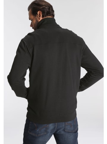 Man's World Sweatjacke in schwarz