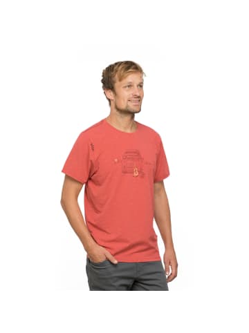 Chillaz M OUT IN NATURE T-SHIRT in Rot