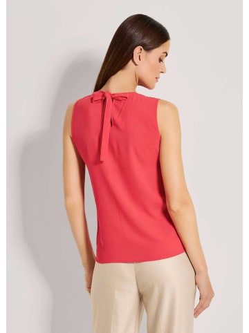 MADELEINE Ärmellose Bluse zum Schlüpfen in rot