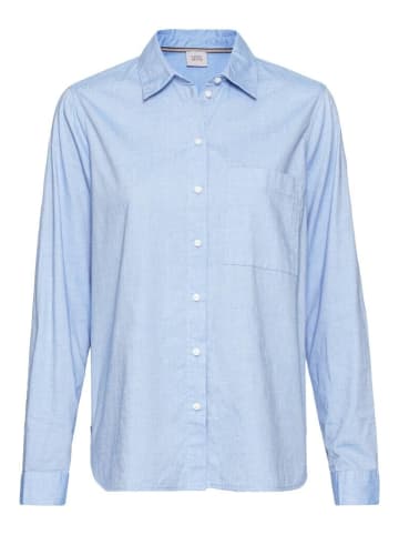 Camel Active Langarmbluse in Light Blue