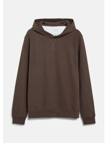 s.Oliver Sweatshirt in 8941_dunkelbraun