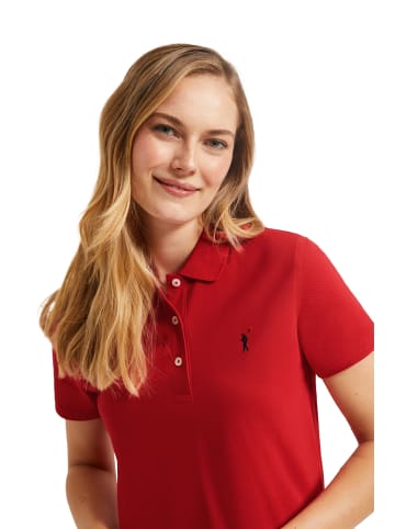 Polo Club Poloshirt in Rot