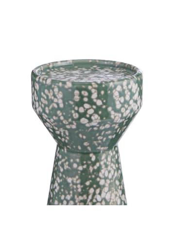 Butlers Stumpenkerzenhalter SPECKLE in Grün