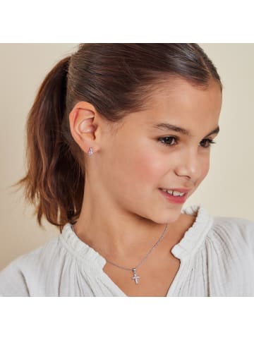 Amor Kette mit Anhänger Silber 925, rhodiniert in Silber