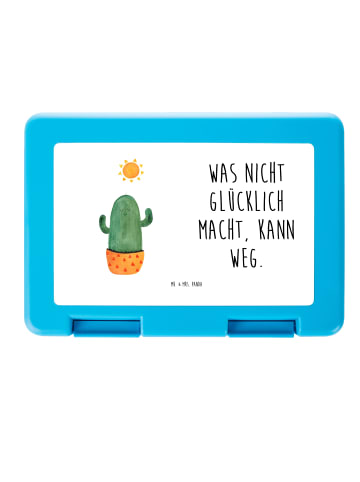 Mr. & Mrs. Panda Bentobox Kaktus Sonne mit Spruch in Weiß