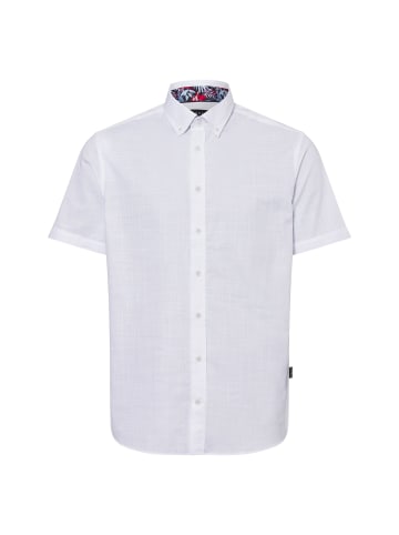 Bugatti Freizeithemd in weiß