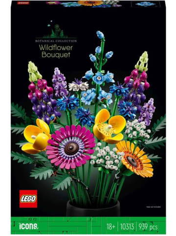 LEGO Icons Wildblumenstrauß in Mehrfarbig ab 18 Jahre
